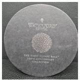 Waterford Crystal Times Square Ball Ornament LED Light - 3 in Diameter, 100th Anniversary Collection