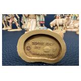 Fontanini Nativity Figurines - Depose Italy 1983 Group with Animals