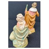 Fontanini Nativity Figurines - Depose ITALY 1985–1991 - 4-5 in tall (Lot of 6)