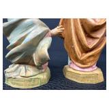 Fontanini Nativity Figurines - Depose ITALY 1985–1991 - 4-5 in tall (Lot of 6)
