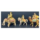 Fontanini Nativity Figures - Depose Italy - 1992 - Set of 3