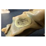 Four Piece Angel Set - Mary Wood-Carved Figure + Fontanini Depose Gloria Angels (Italy 1995-1996)