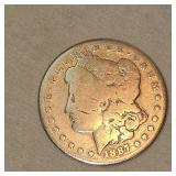 1887 S Morgan Dollar $1