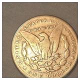 1887 S Morgan Dollar $1