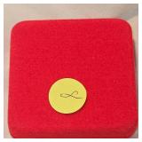 2000 Silver Eagle UNC, encaps in box