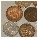 Lot of 12 Foreign Coins