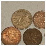 Lot of 12 Foreign Coins