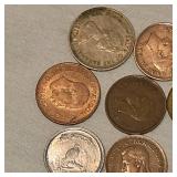 Lot of 12 Foreign Coins