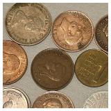 Lot of 12 Foreign Coins