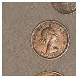 3 Silver Foreign Coins