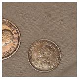 3 Silver Foreign Coins