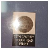 Indian Head Penny Collection as Shown