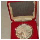2000 Silver Eagle UNC, encaps in BOx