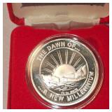 2000 Silver Eagle UNC, encaps in BOx