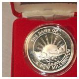 2000 Silver Eagle UNC, encaps in BOx