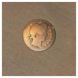 1909 Barber Quarter 25c