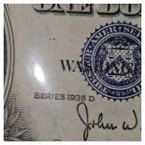 1935 D Uncirculated Washington State Certificate