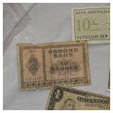Lot of 5 Foreign Paper Money