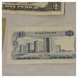 Lot of 5 Foreign Paper Money