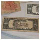 Lot of 5 Foreign Paper Money