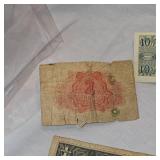 Lot of 5 Foreign Paper Money