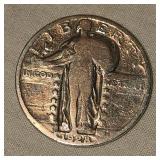 1924 and 1930 Standing Liberty Quarters 25c