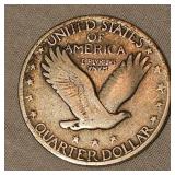 1924 and 1930 Standing Liberty Quarters 25c