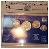 American Classic Pre 1950 -5 piece Coin Collection w/C.O.A