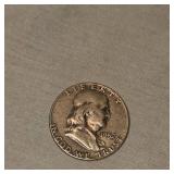 1952 Franklin Half 50c