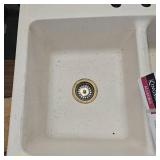 Urathane Kitchen Sink w/New Faucet Set
