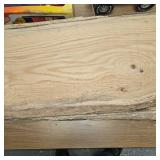 Live Edge Oak, 1 1/2" Thick, 10" Wide, 48" Long