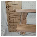 Cedar 1" Thick Double Wall Shelf