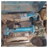 3 Piece Makita 18 Volt Kit, Drill, Saw, Sawzall and Prime Air Portable Air Compressor
