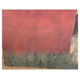 UL - Barn Canvas Print - Red Barn Landscape - Unframed