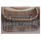 UL - Decorative Wicker Basket Set - 5-Piece
