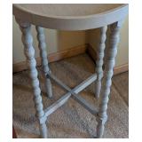 UL -Shabby Chic Style Accent Table and Petite Red Table