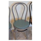 LL - Vintage Bentwood Dining Chairs - 4 Chairs