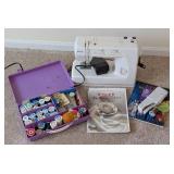 LL - Sears 385.15512000 Sewing Machine With Thread Spools & Accessory Kit