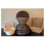 DR - Decorative Woven Baskets - 4-Piece Set