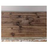 ML - Console Table - Carved White Apron