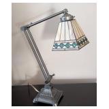 UL - Adjustable Tiffany-Style Stained Glass Table Lamp