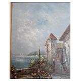 UL - Rossini-Framed Seascape Painting