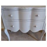 UL - Grey-Lavender Dresser - 2-Drawer, French Provincial