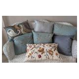 UL - Decorative Pillows - Floral Embroidery & Paisley Prints