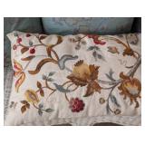 UL - Decorative Pillows - Floral Embroidery & Paisley Prints