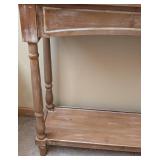 SW - Rustic Style Petite Wood Console Table