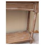 SW - Rustic Style Petite Wood Console Table