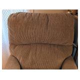 ML - La-Z-Boy Recliner - Light Brown Corduroy Fabric