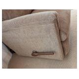 ML - La-Z-Boy Recliner - Light Brown Corduroy Fabric