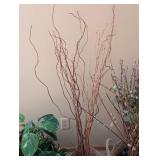 UL - Decorative Baskets With Faux Foliage - Set of 3